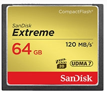 SanDisk 64GB Extreme CompactFlash