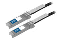 AddOn Networks 10GBASE-CU, 0.5m InfiniBand/fibre optic cable 19.7" (0.5 m) SFP+ Black