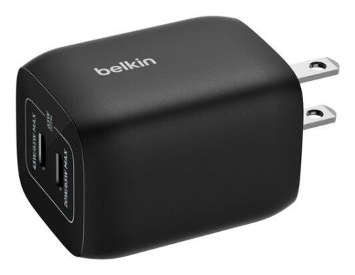 Belkin ENA007DQBK mobile device charger Headphones, Laptop, Portable gaming console, Smartphone, Tablet Black AC Fast charging Indoor