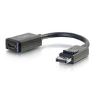 C2G 54322 video cable adapter 7.87" (0.2 m) DisplayPort HDMI Black