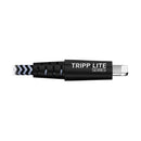 Tripp Lite M100-006-HD lightning cable 70.9" (1.8 m) Black, Metallic