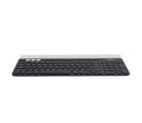 Logitech 920-008025 keyboard RF Wireless + Bluetooth English Gray, White, Dark Gray