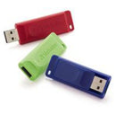 Verbatim 98703 USB flash drive 8 GB USB Type-A 2.0 Blue, Green, Red