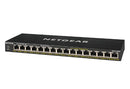 NETGEAR GS316PP Unmanaged Gigabit Ethernet (10/100/1000) Power over Ethernet (PoE) Black