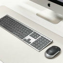 Macally ACEBTKEYSGCB keyboard Mouse included Home/Office Bluetooth QWERTY English Black, Gray