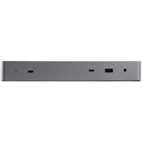 StarTech.com TB3CDK2DH laptop dock/port replicator Wired Thunderbolt 3 Black, Silver