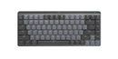 Logitech MX Mechanical Mini for Mac keyboard Office RF Wireless + Bluetooth QWERTY English Gray