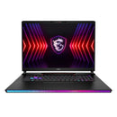 MSI Raider GE78 HX 14VGG-254US Intel® Core™ i7 i7-14700HX Laptop 17" Quad HD+ 16 GB DDR5-SDRAM 1.51 TB SSD NVIDIA GeForce RTX 4070 Wi-Fi 7 (802.11be) Windows 11 Pro Black