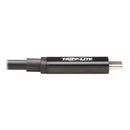 Tripp Lite MTB3-01M-5A-AB Thunderbolt cable 39.4" (1 m) 40 Gbit/s Black