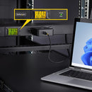 StarTech.com 8NM8-RACK-MOUNT-PDU power distribution unit (PDU) 8 AC outlet(s) 1U Black