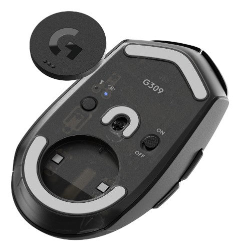 Logitech G 910-007197 mouse Gaming Right-hand RF Wireless + Bluetooth Optical 2560 DPI