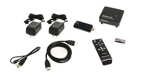 iogear GWHD11 AV extender AV transmitter & receiver Black