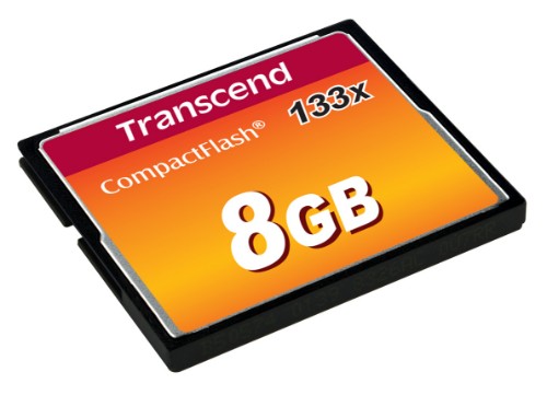 Transcend TRANSCEND 8GB CF CARD (133X)