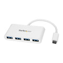 StarTech.com HB30C4ABW interface hub USB 3.2 Gen 1 (3.1 Gen 1) Type-C 5000 Mbit/s White