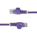 StarTech.com N6PAT9INPLS networking cable Purple 7.87" (0.2 m) Cat6 U/UTP (UTP)
