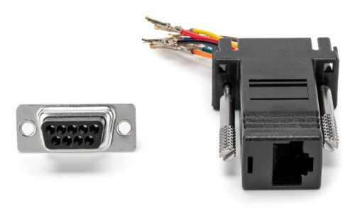Rocstor Y10A342-B1 serial cable 0" (0 m) DB-9 RJ-45