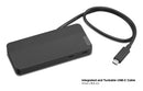 Lenovo 40B90100US laptop dock/port replicator Wired USB 3.2 Gen 2 (3.1 Gen 2) Type-C Black