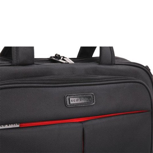 Eco Style Pro Tech Topload 15.6" Briefcase Black