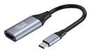Adesso AUH-5010 video cable adapter 5" (0.127 m) USB Type-C HDMI Aluminum