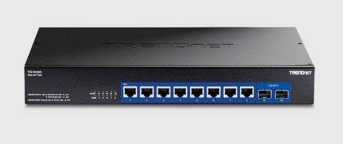 Trendnet TEG-S7102 network switch Unmanaged 10G Ethernet (100/1000/10000) Desktop Black