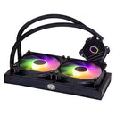 Cooler Master MasterLiquid 240L Core ARGB Processor Liquid cooling kit 4.72" (12 cm) Black