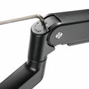 Rocstor Y10N010-B1 monitor mount / stand 34" Black Desk