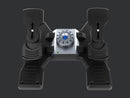 Logitech G G Saitek PRO Flight Rudder Pedals Black, Silver USB 2.0 Analogue PC