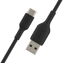 Belkin CAB001BT2MBK USB cable 78.7" (2 m) USB A USB C Black