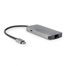 Rocstor Y10A255-A1 notebook dock/port replicator USB 3.2 Gen 1 (3.1 Gen 1) Type-C Black, Silver