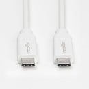 Rocstor Y10C272-W1 USB cable USB 2.0 19.7" (0.5 m) USB C White
