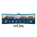 Philips P Line 499P9H/00 computer monitor 48.8" 5120 x 1440 pixels UltraWide Dual Quad HD LCD Black