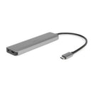 Rocstor Y10A338-S1 interface hub USB Type-C 10000 Mbit/s Black, Silver