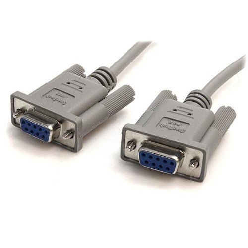 StarTech.com SCNM9FF serial cable Gray 118.1" (3 m) RS-232