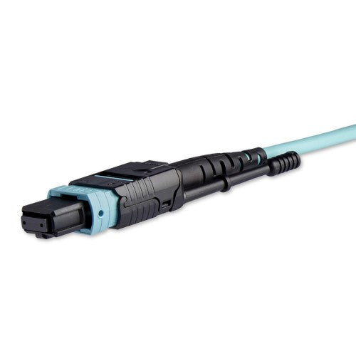 StarTech.com MPO8LCPL3M InfiniBand/fibre optic cable 118.1" (3 m) MPO/MTP 8x LC Aqua color