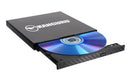 iStorage Kanguru QS Slim optical disc drive DVD±RW Gray