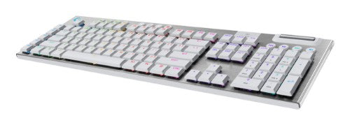 Logitech G 920-012685 keyboard Gaming RF Wireless + Bluetooth QWERTY English White