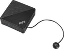 MSI Cubi N ADL 048US Intel® N N100 4 GB DDR4-SDRAM 128 GB SSD Windows 11 Pro Mini PC Black