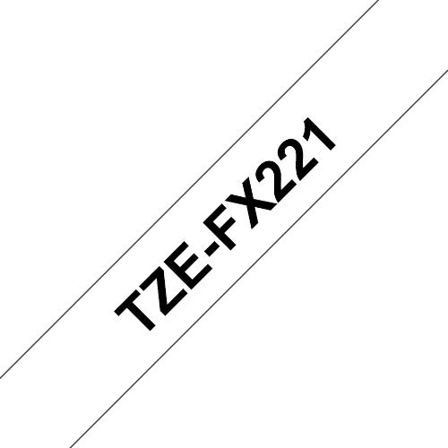 TZE-FX221 P-Touch Ribbon, 9mm x 8m