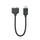 ALOGIC EL2DPVGA-ADP video cable adapter 7.87" (0.2 m) DisplayPort VGA (D-Sub) Black
