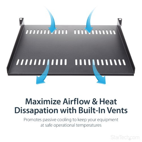 StarTech.com CABSHELF116V rack accessory Rack shelf
