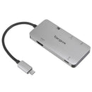 Targus ACA953USZ notebook dock/port replicator USB 3.2 Gen 2 (3.1 Gen 2) Type-C Gray
