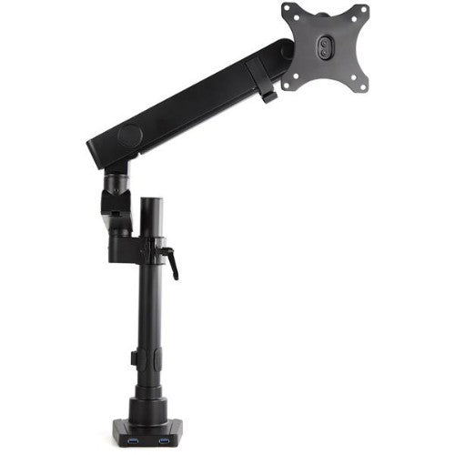 StarTech.com ARMPIVOT2USB3 monitor mount / stand 34" Desk Black