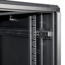 Rocstor Y10E040-B1 rack cabinet 22U Freestanding rack Black