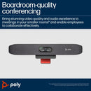 POLY Studio R30 USB Video Bar and BT Remote with HP USB-C Dock G5 (ABA)