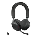 Jabra Evolve2 75 Headset Wired & Wireless Head-band Calls/Music USB Type-C Bluetooth Charging stand Black