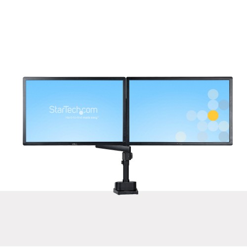 StarTech.com ARMDUALPIVOT monitor mount / stand 32" Desk Black