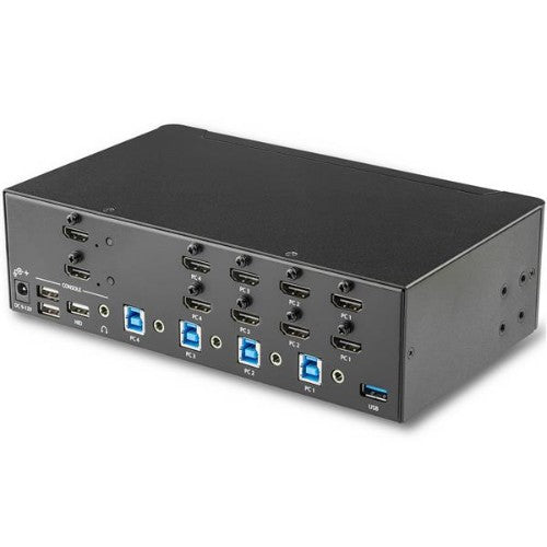 StarTech.com SV431DHD4KU KVM switch Rack mounting Black