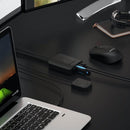 Sabrent USB-USS4 interface hub USB 2.0 Black
