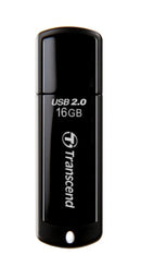 Transcend JetFlash 350 USB flash drive 16 GB USB Type-A 2.0 Black