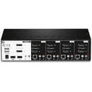Trendnet TK-440DP KVM switch Black, Silver